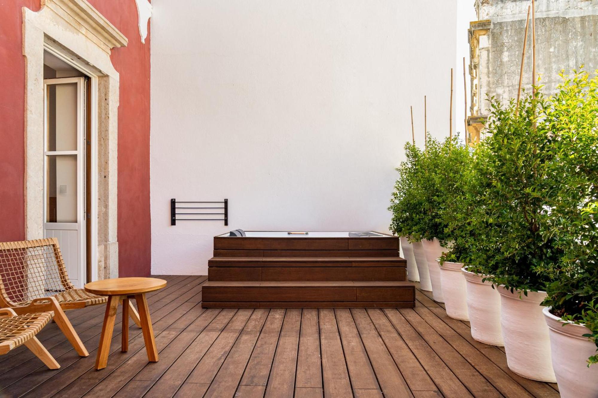 3Hb Faro Hotel Szoba fotó A balcony