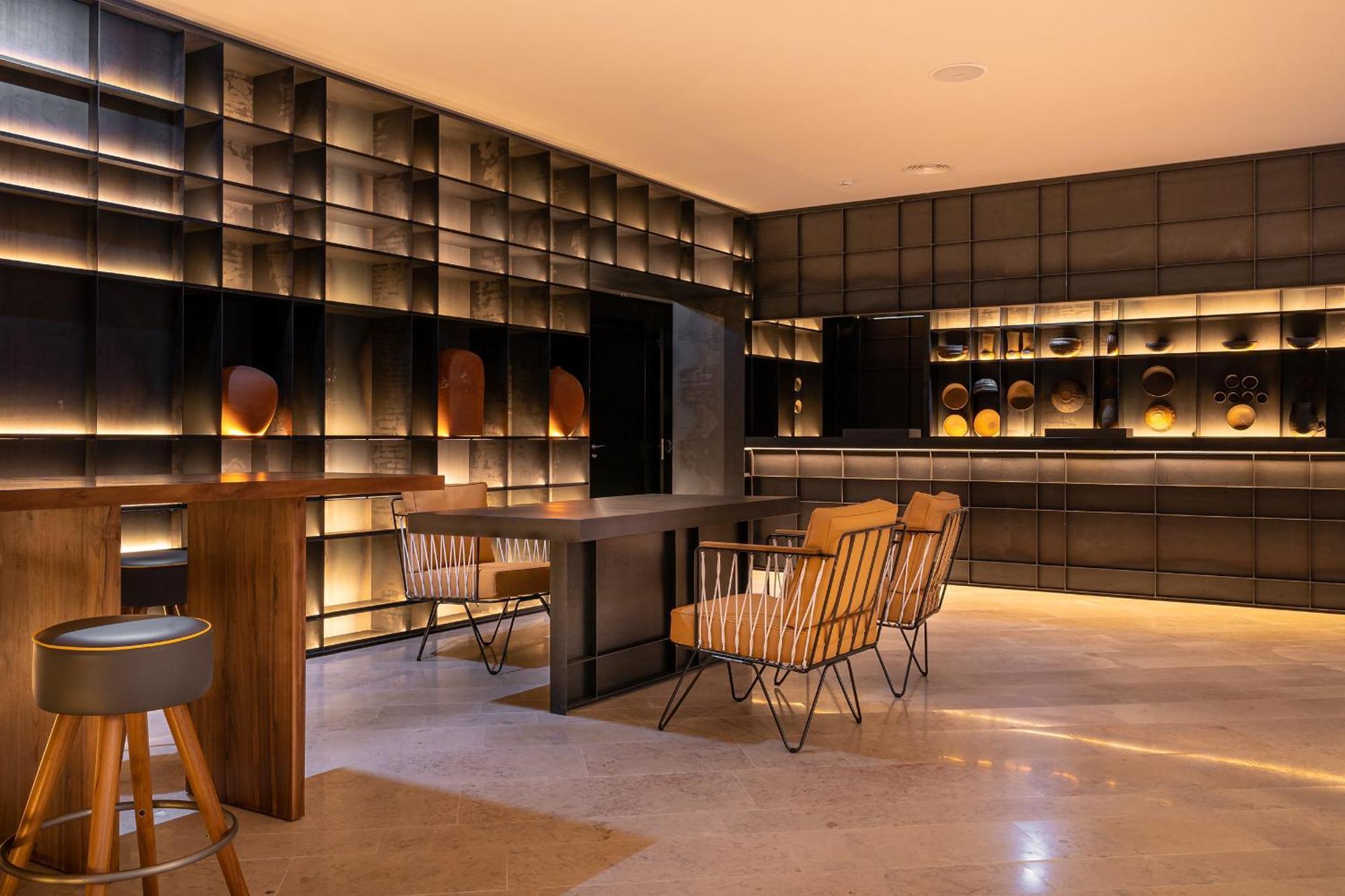 3Hb Faro Hotel Kültér fotó The Library